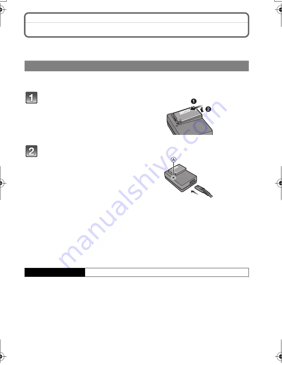 Panasonic DMC-GX1 Lumix Basic Operating Instructions Manual Download Page 17