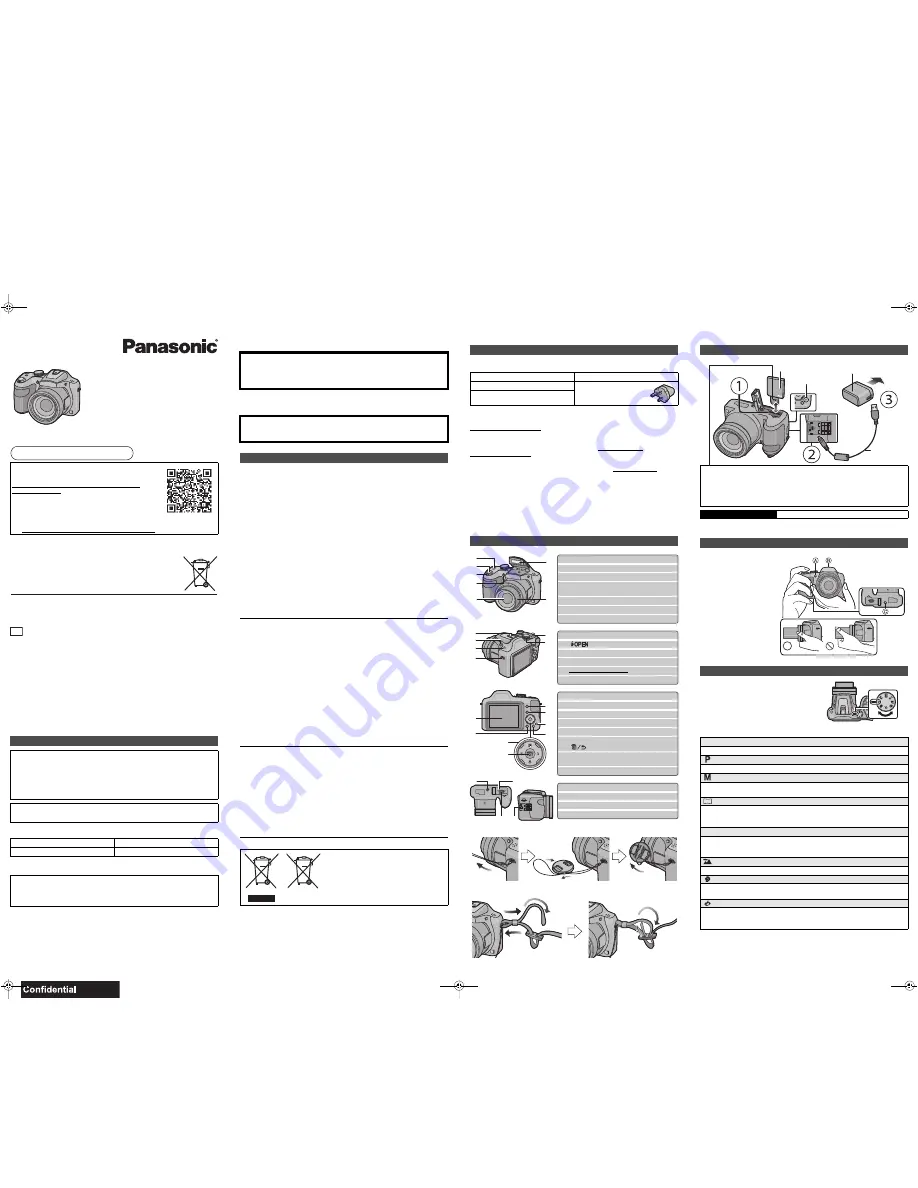 Panasonic DMC-LZ40 Basic Operating Instructions Download Page 1