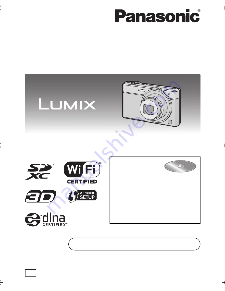 Panasonic DMC-SZ9 Скачать руководство пользователя страница 1