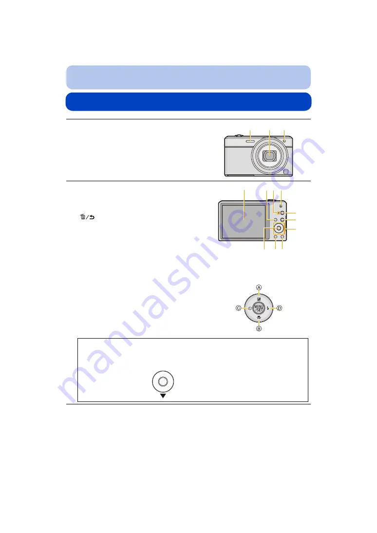 Panasonic DMC-SZ9EB Скачать руководство пользователя страница 9