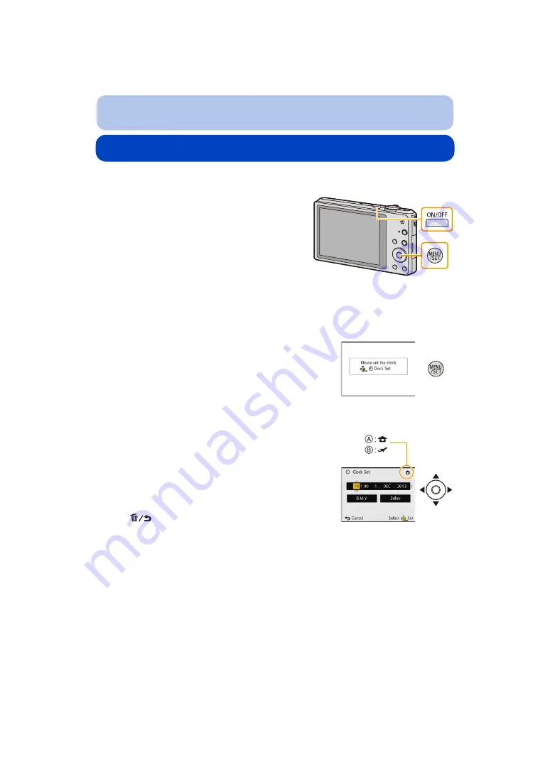 Panasonic DMC-SZ9EB Operating Instructions Manual Download Page 24