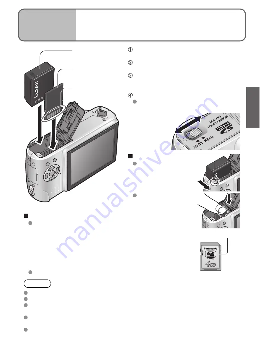 Panasonic DMC-TZ3A - Lumix Digital Camera Instrucciones De Funcionamiento Download Page 11