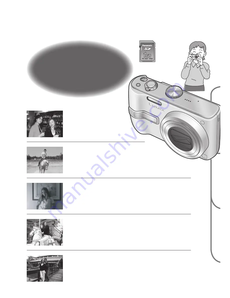 Panasonic DMC-TZ3S - Lumix Digital Camera Operating Instructions Manual Download Page 6