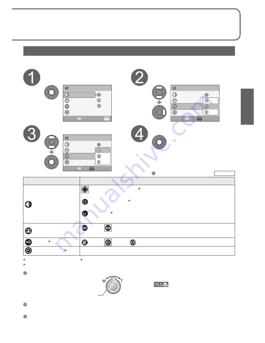 Panasonic DMC-TZ3S - Lumix Digital Camera Operating Instructions Manual Download Page 29