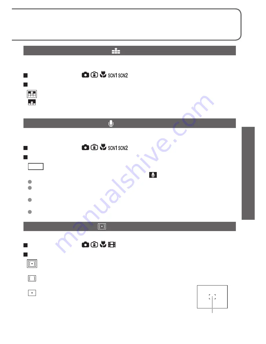 Panasonic DMC-TZ3S - Lumix Digital Camera Operating Instructions Manual Download Page 53