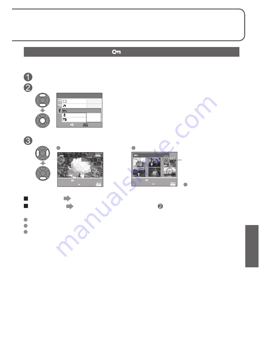 Panasonic DMC-TZ3S - Lumix Digital Camera Operating Instructions Manual Download Page 69