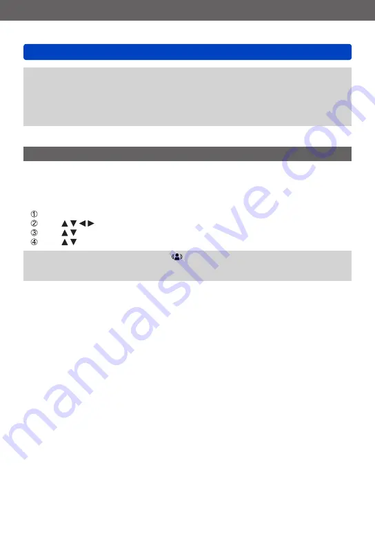 Panasonic DMC-TZ71 Operating Instructions Manual Download Page 38