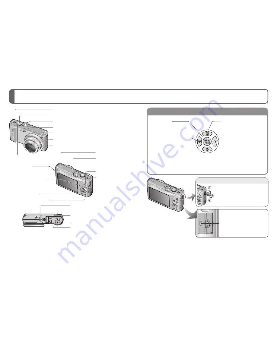 Panasonic DMC-TZ9 Basic Operating Instructions Manual Download Page 6