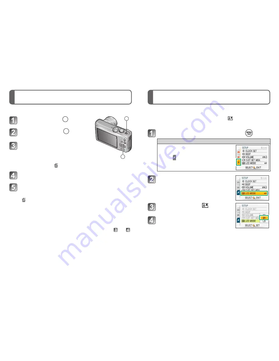 Panasonic DMC-TZ9 Basic Operating Instructions Manual Download Page 9