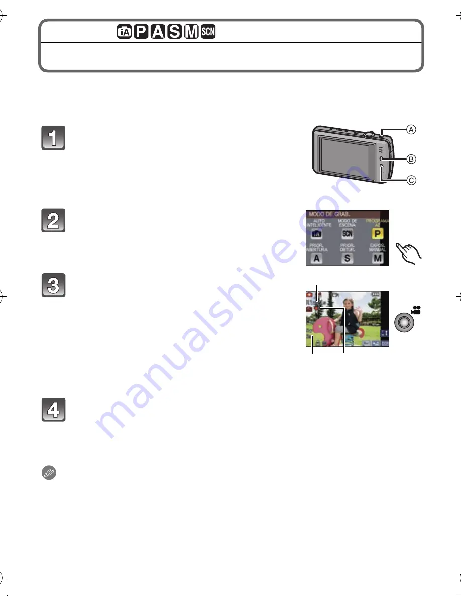 Panasonic DMCFX700 - DIGITAL STILL CAMERA Instrucciones Básicas De Funcionamiento Download Page 27