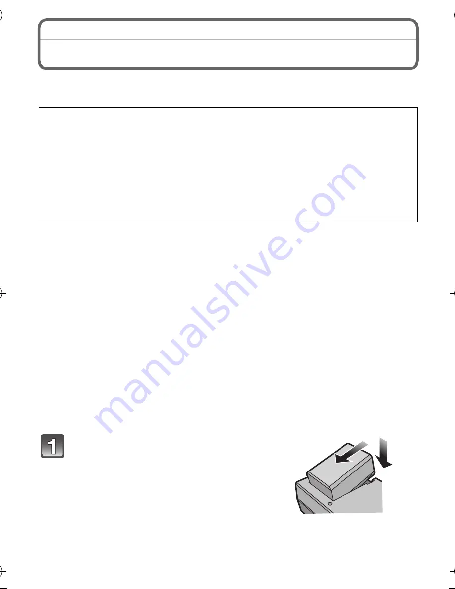 Panasonic DMCFZ40 - DIGITAL CAMERA - ADVANCED FEATURES Basic Operating Instructions Manual Download Page 12