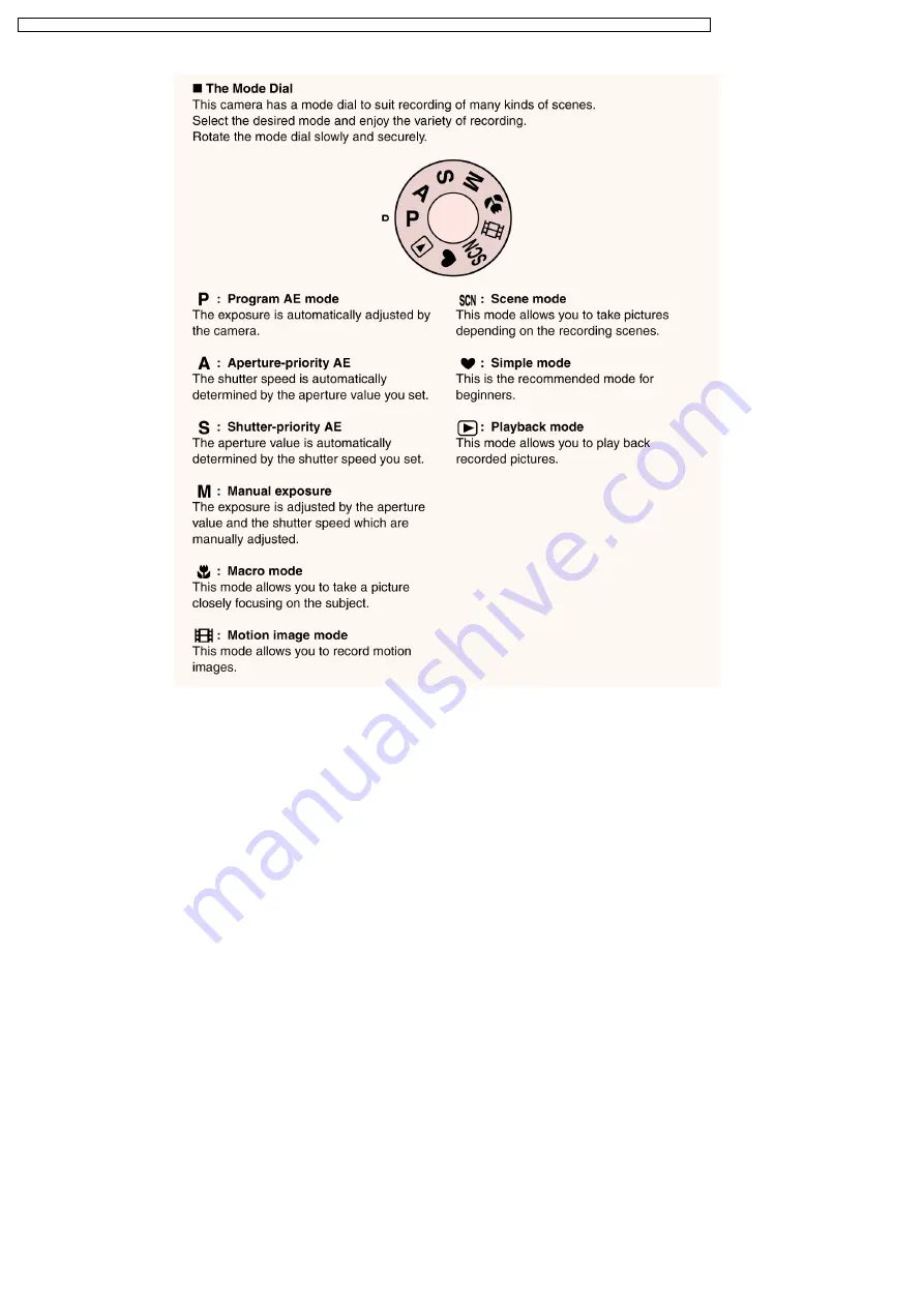 Panasonic DMCFZ4PP - DIGITAL STILL CAMERA Manual Download Page 22