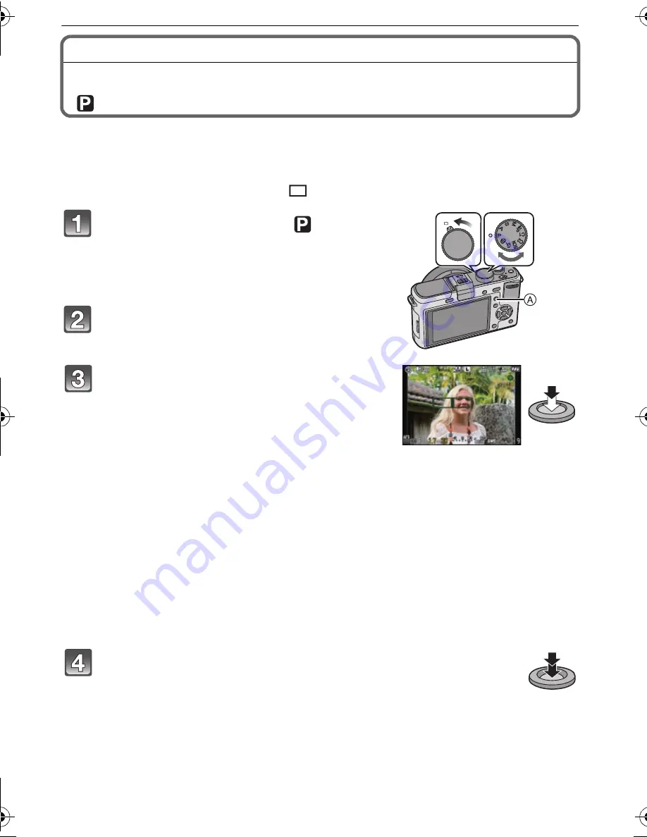 Panasonic DMCGF1 - DIGITAL STILL CAMERA Instrucciones De Funcionamiento Download Page 46