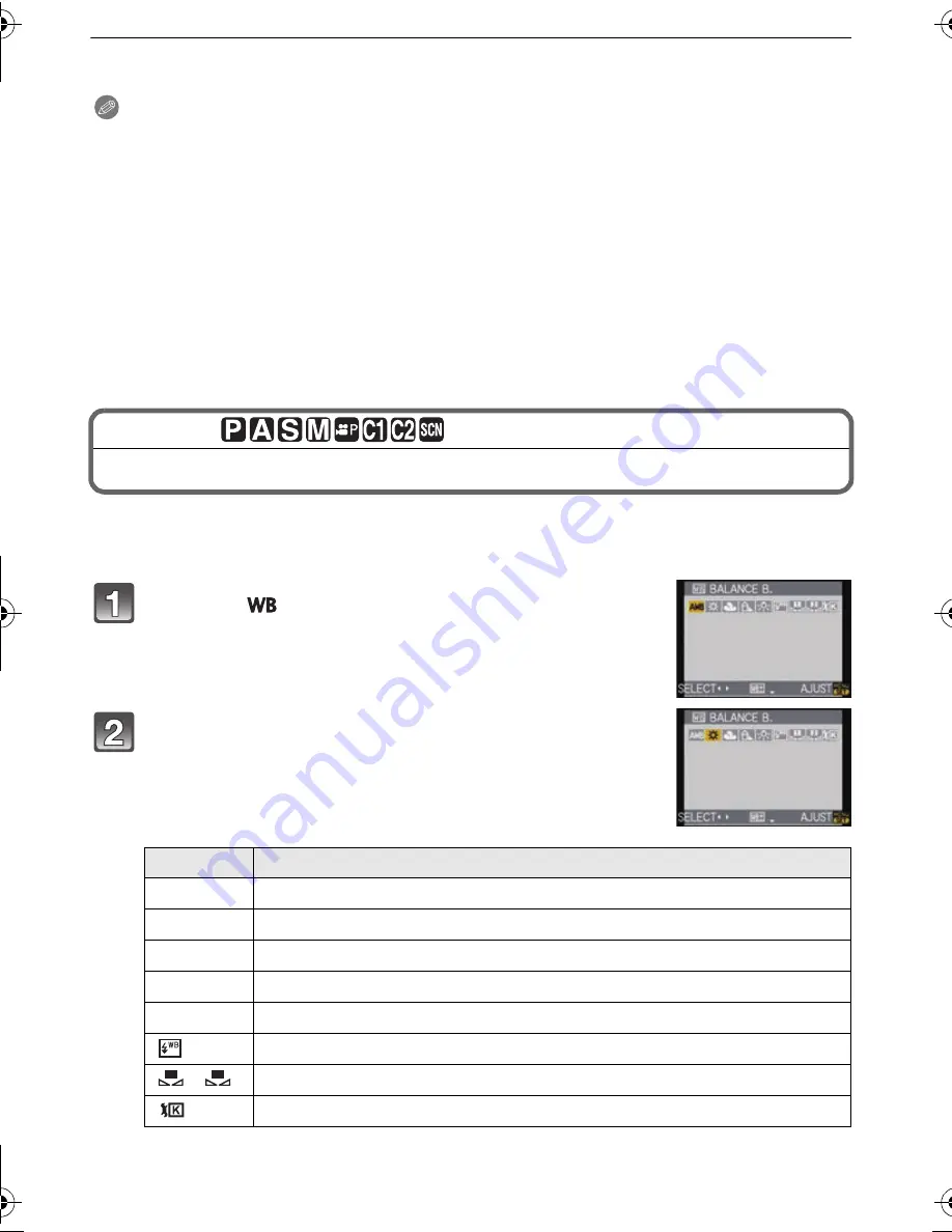 Panasonic DMCGF1 - DIGITAL STILL CAMERA Instrucciones De Funcionamiento Download Page 78