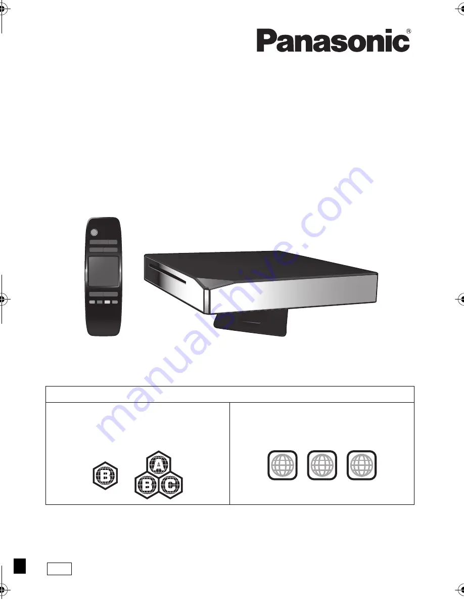 Panasonic DMP-BBT01 Operating Instructions Manual Download Page 1