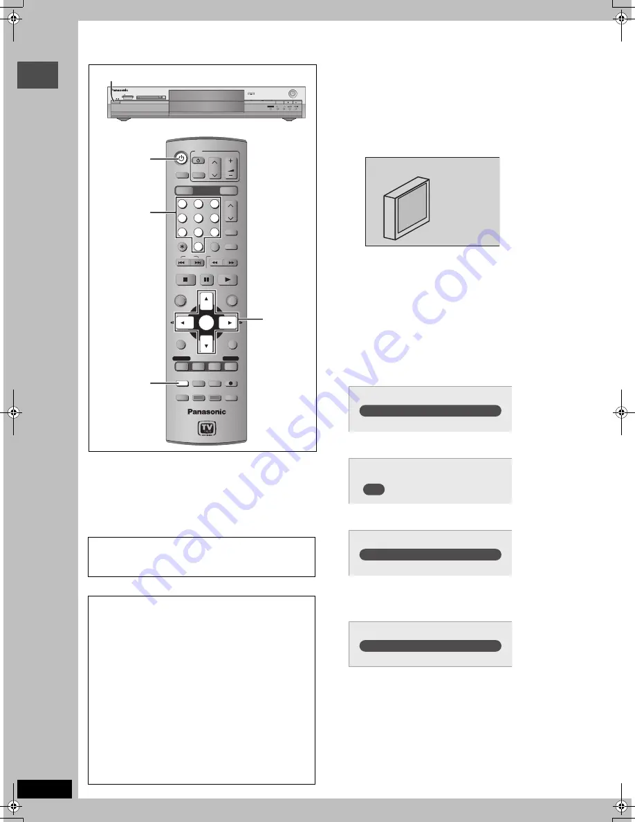 Panasonic DMR-E65S - DVD Recorder With SD Card Slot Скачать руководство пользователя страница 10