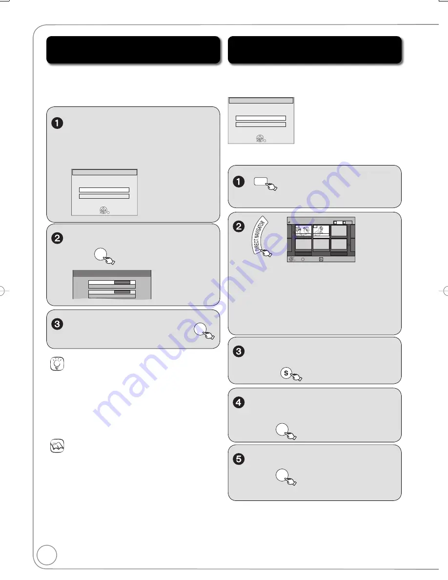 Panasonic DMR-EA38VK Operating Instructions Manual Download Page 44