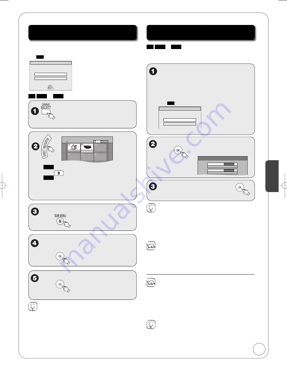 Panasonic DMR-EZ28K Operating Instructions Manual Download Page 41