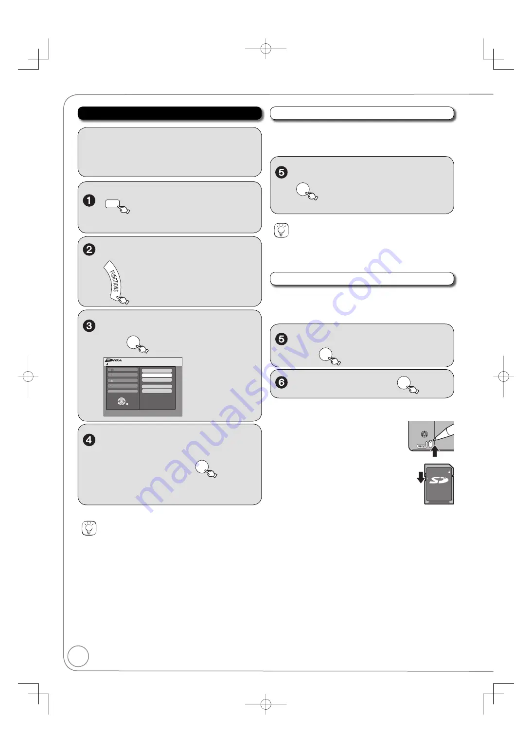 Panasonic DMR-EZ48K Operating Instructions Manual Download Page 52