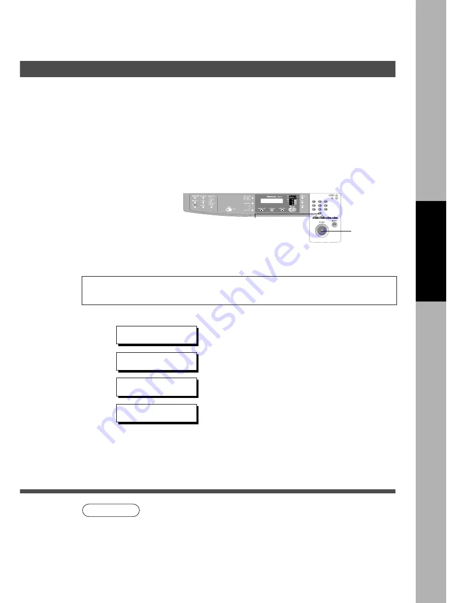 Panasonic DP-1510P Operating Instructions Manual Download Page 25