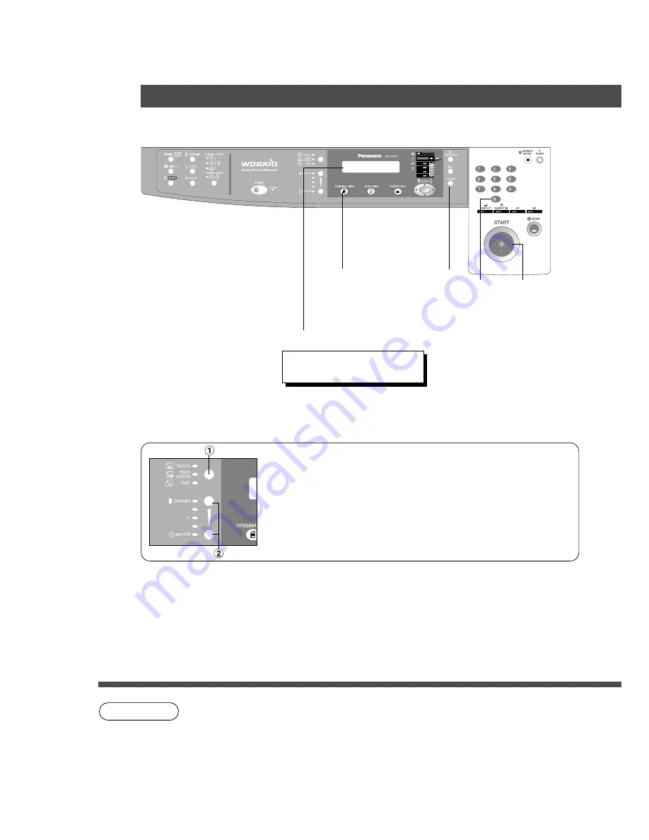 Panasonic DP-2010E Скачать руководство пользователя страница 12