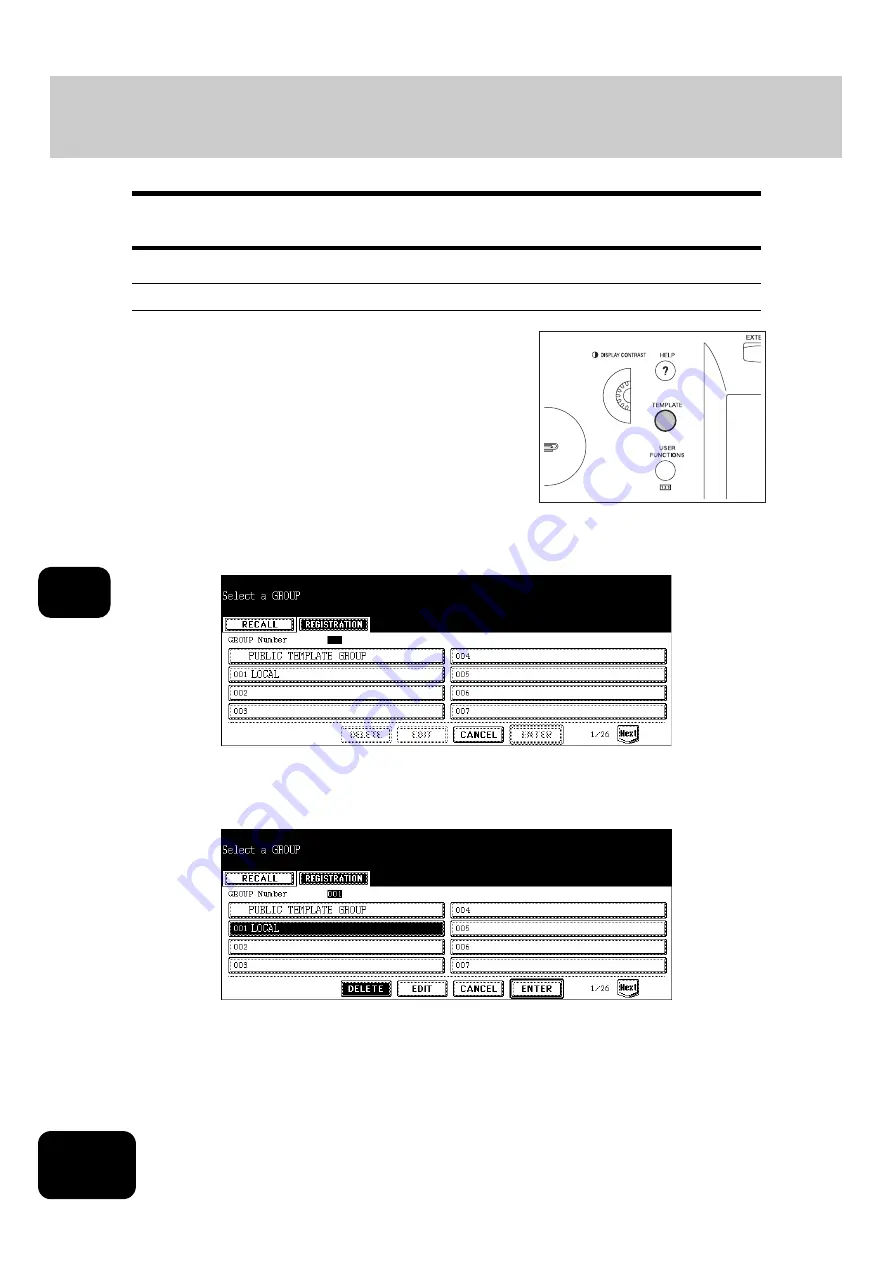 Panasonic DP-8540 Operating Instructions Manual Download Page 218