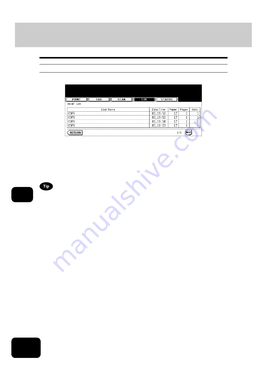 Panasonic DP-8540 Operating Instructions Manual Download Page 240