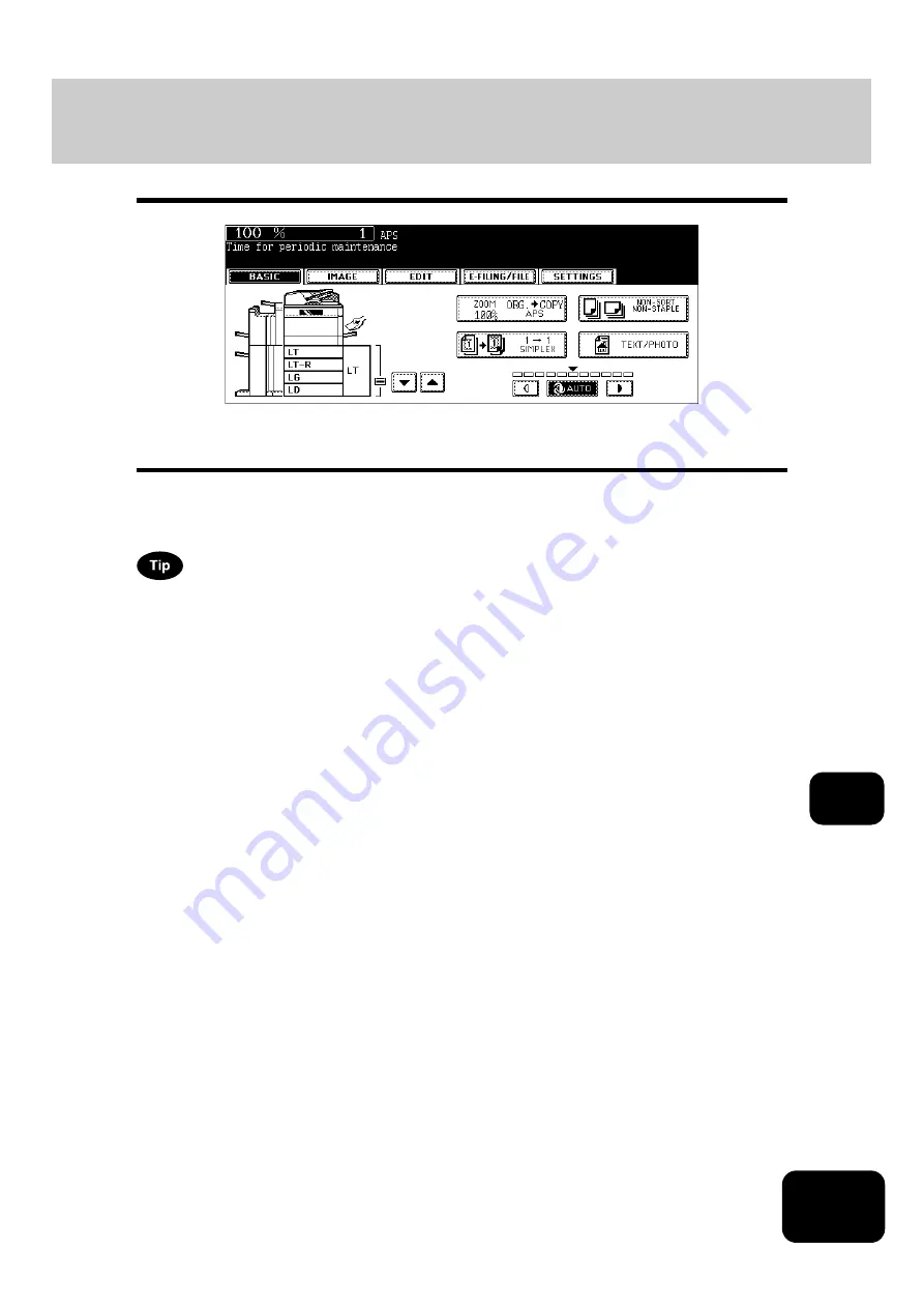 Panasonic DP-8540 Operating Instructions Manual Download Page 305