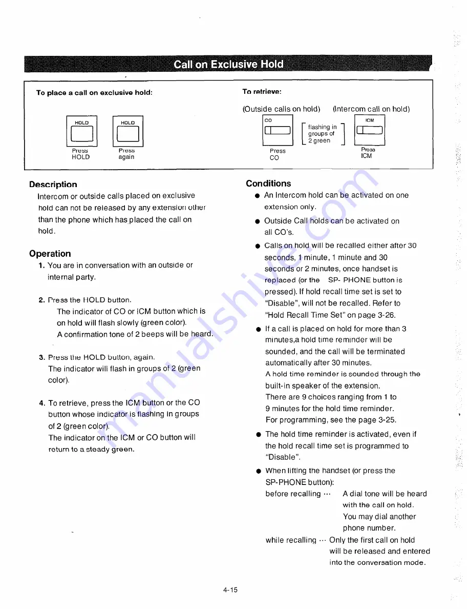 Panasonic EASA-PHONE KX-T123210 Installation Manual Download Page 140