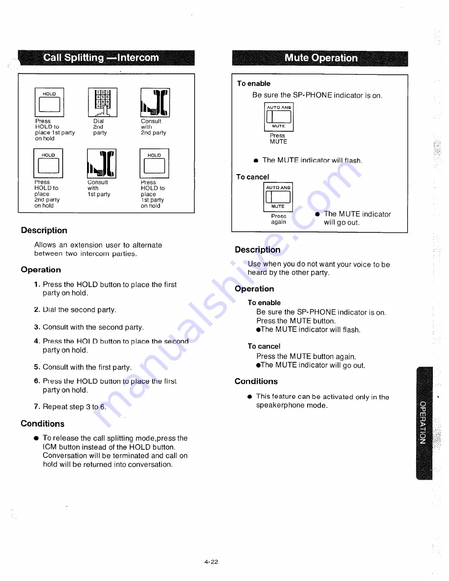 Panasonic EASA-PHONE KX-T123210 Installation Manual Download Page 147