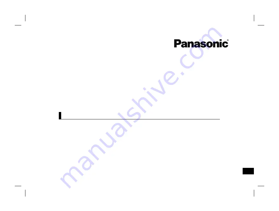 Panasonic EH-NE35 Скачать руководство пользователя страница 13