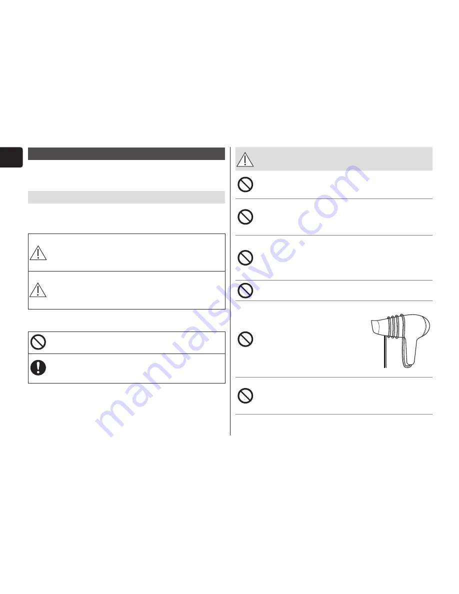 Panasonic EH-NE84 Operating Instructions Manual Download Page 4