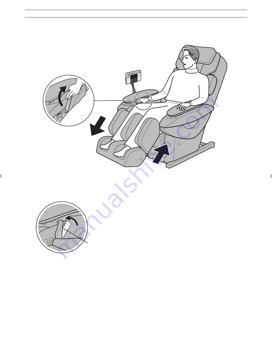 Panasonic EP30006KU - Real Pro Ultra Massage Chair Instrucciones De Uso Download Page 37