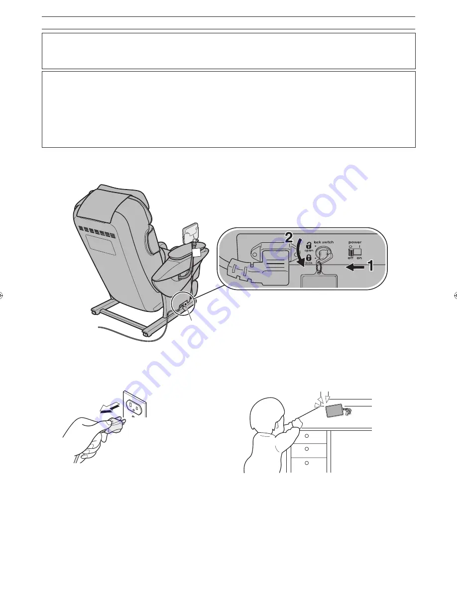 Panasonic EP30006KU - Real Pro Ultra Massage Chair Instrucciones De Uso Download Page 44