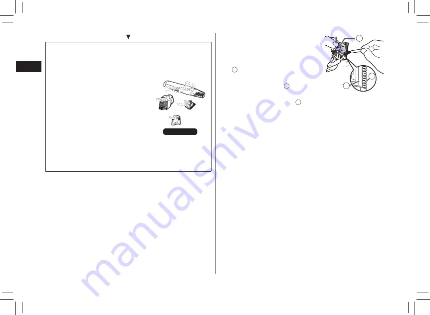 Panasonic ER-GD61 Operating Instructions Manual Download Page 32