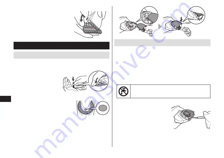 Panasonic ER HGP84 Operating Instructions Manual Download Page 68