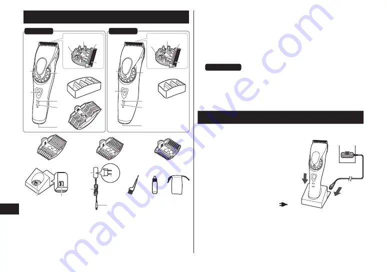 Panasonic ER HGP84 Operating Instructions Manual Download Page 178