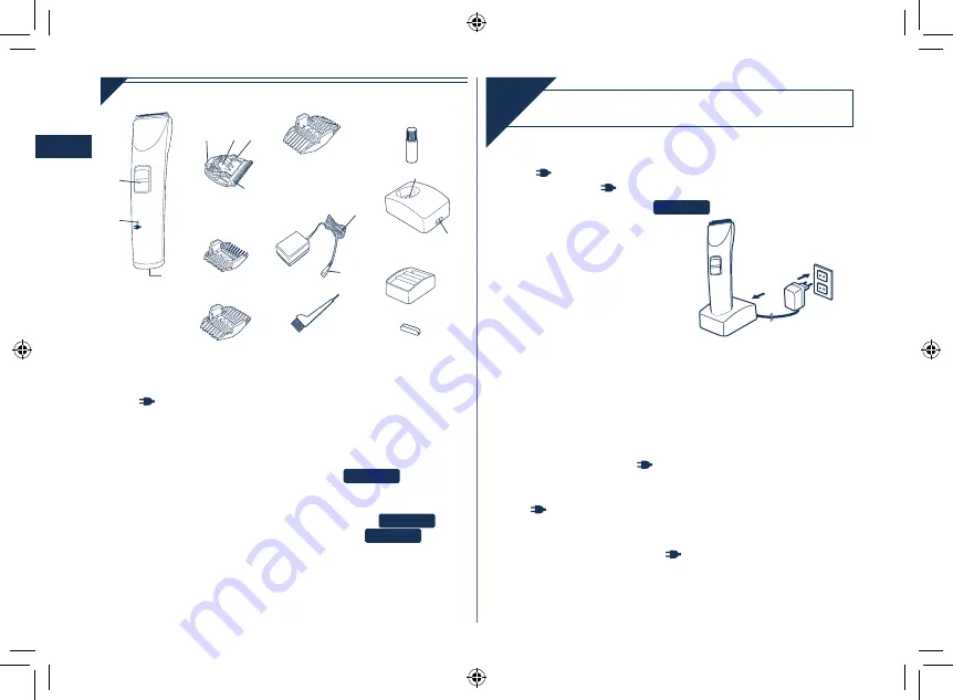 Panasonic ER1420 Operating Instructions Manual Download Page 8