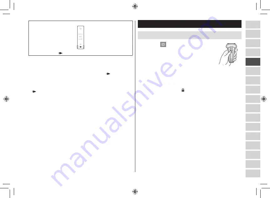 Panasonic ES CV51 Operating Instructions Manual Download Page 89