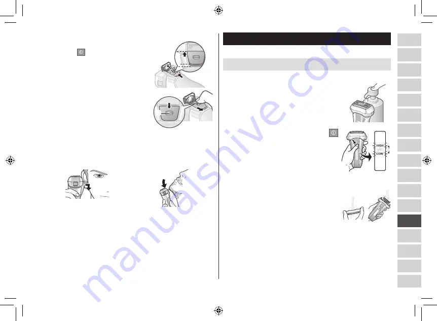 Panasonic ES CV51 Operating Instructions Manual Download Page 233