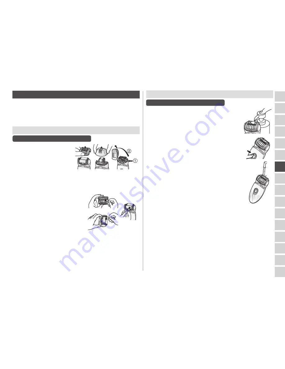 Panasonic ES-ED92 Operating Instructions Manual Download Page 145