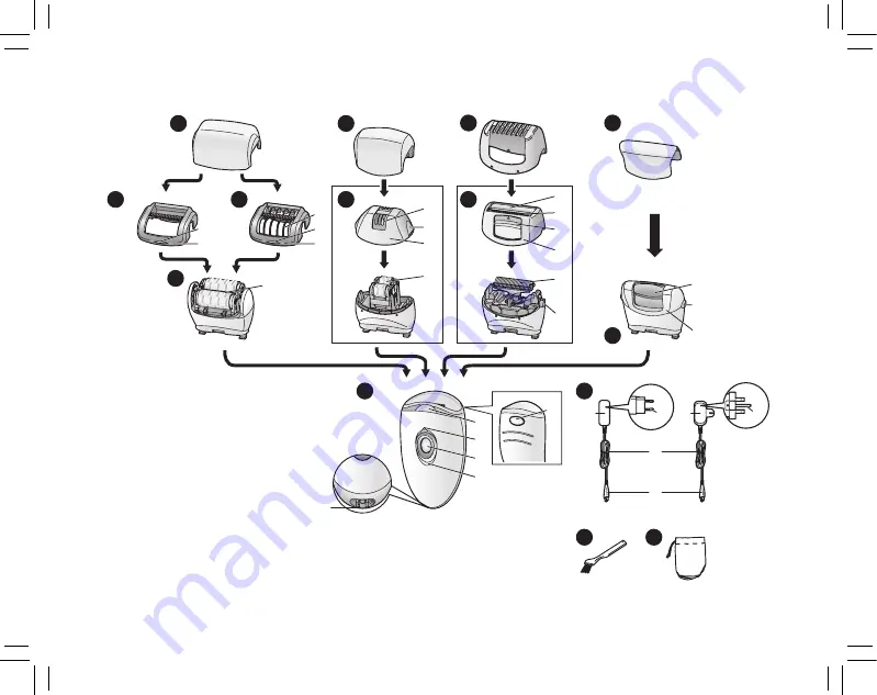 Panasonic ES-ED93 Operating Instructions Manual Download Page 3