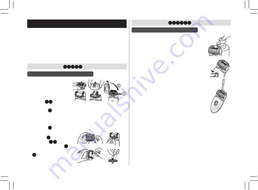 Panasonic ES-ED93 Operating Instructions Manual Download Page 86