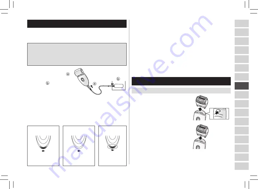 Panasonic ES-ED93 Operating Instructions Manual Download Page 169