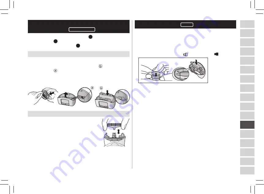 Panasonic ES-ED93 Operating Instructions Manual Download Page 263