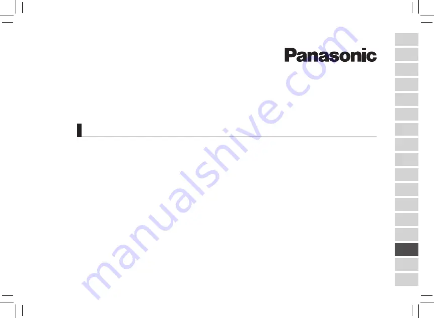 Panasonic ES-ED93 Operating Instructions Manual Download Page 313