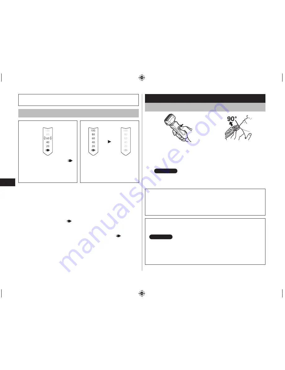 Panasonic ES-LF51-A Operating Instructions Manual Download Page 12