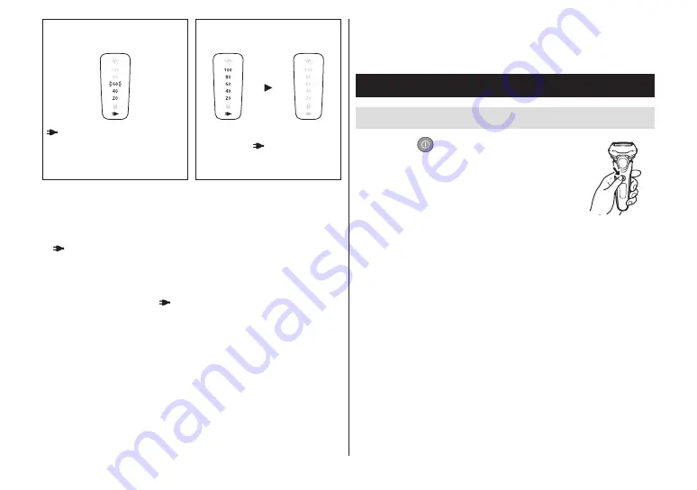 Panasonic ES-LT68 Operating Instructions Manual Download Page 14