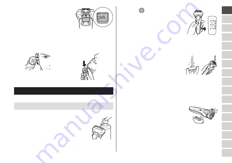 Panasonic ES-LT68 Operating Instructions Manual Download Page 17