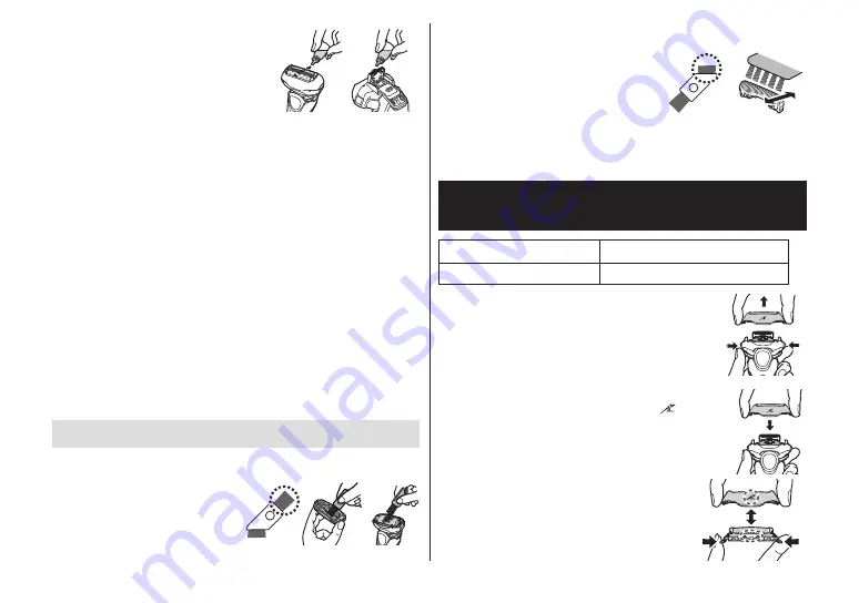 Panasonic ES-LT68 Operating Instructions Manual Download Page 18